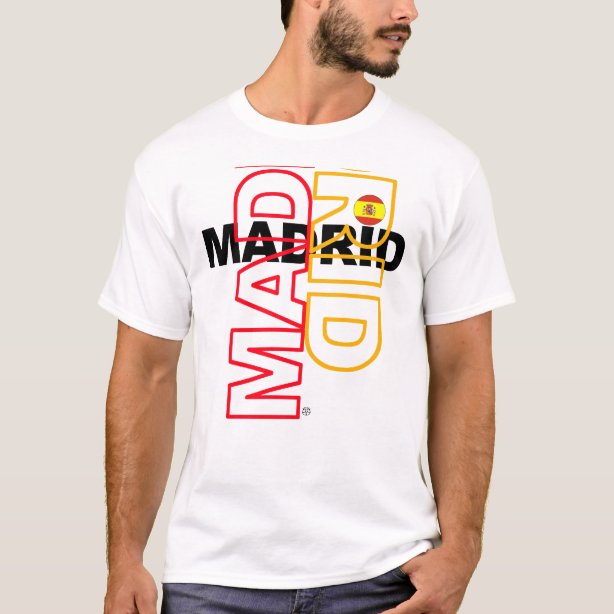 Madrid TShirts Madrid TShirt Designs Zazzle