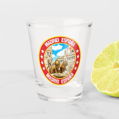 Madrid                                             shot glass