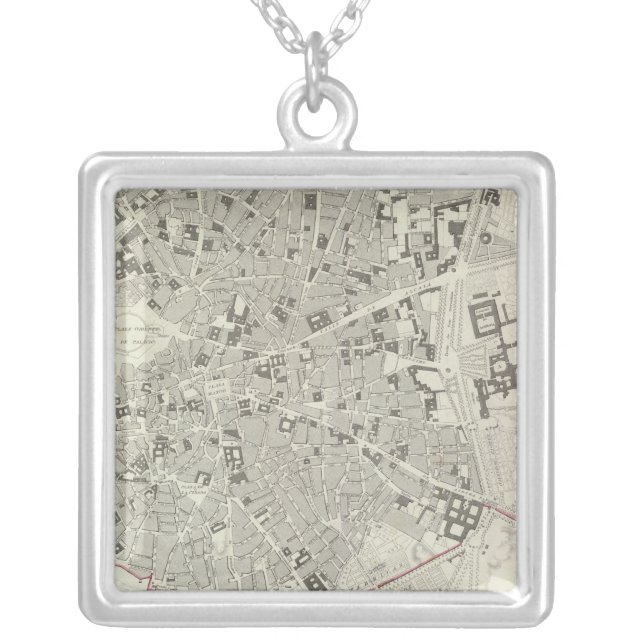 Madrid Silver Plated Necklace (Front)