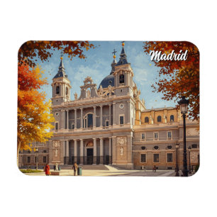 Madrid Spain Almudena Travel Magnet