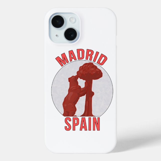 Madrid Spain Case-Mate iPhone Case (Back)