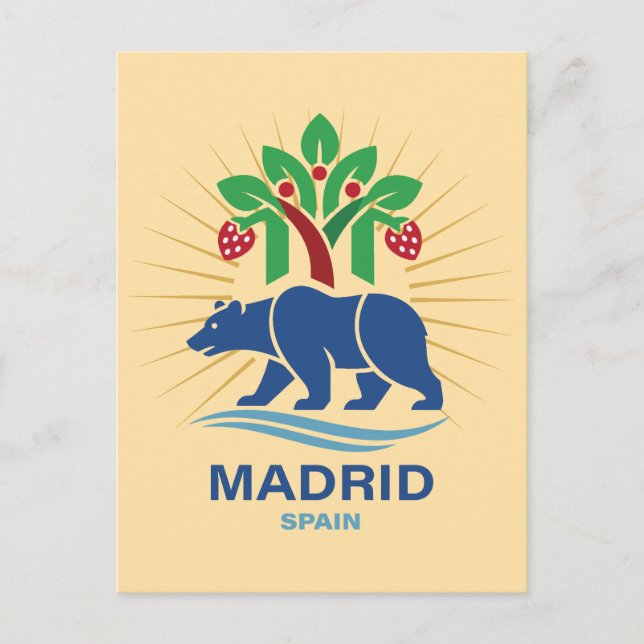 Madrid Spain Europe Postcard (Front)