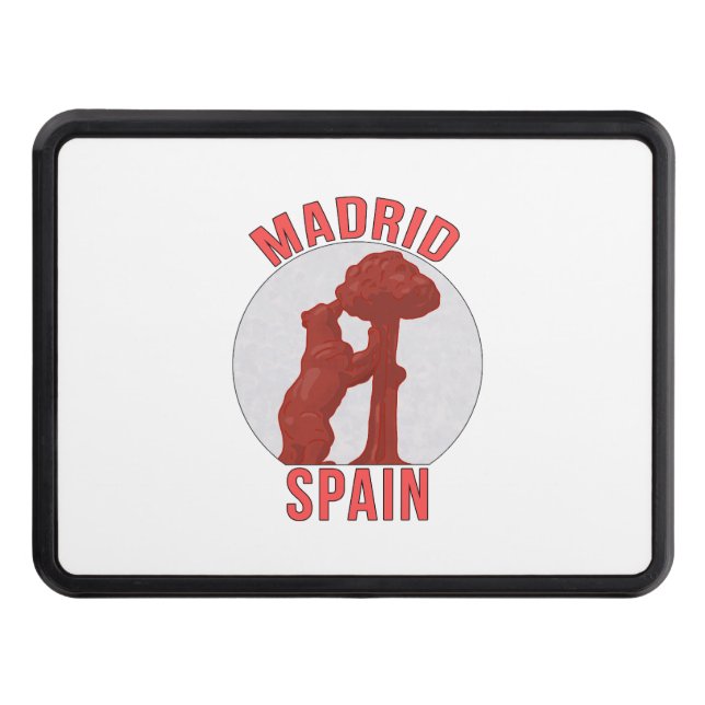 Madrid Spain Hitch Cover (Front)