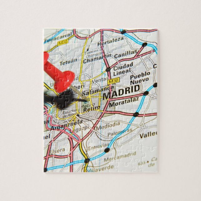 Madrid, Spain Jigsaw Puzzle (Vertical)