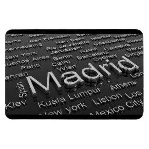 Madrid, Spain Magnet