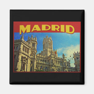 Madrid Spain Magnet