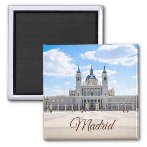 Madrid Spain Magnet