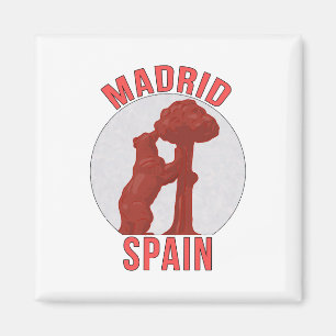 Madrid Spain Magnet