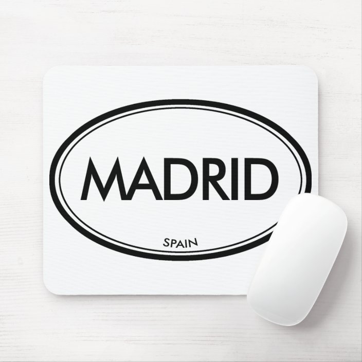 Madrid, Spain Mouse Pad