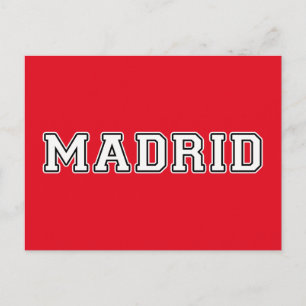 Madrid Spain Postcard
