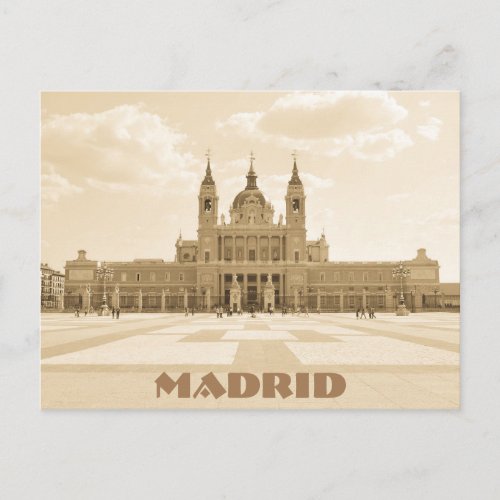 Madrid Spain Postcard