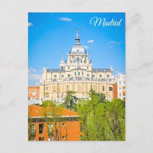 Madrid Spain Postcard