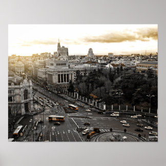 Madrid Spain Poster