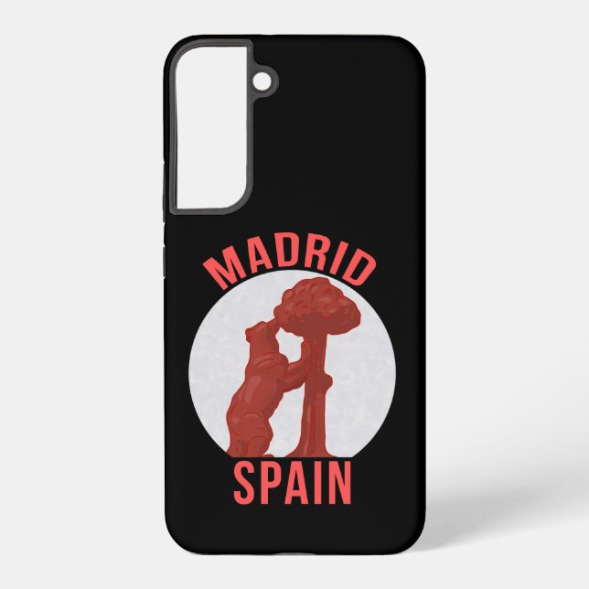 Madrid Spain Samsung Galaxy Case (Back)