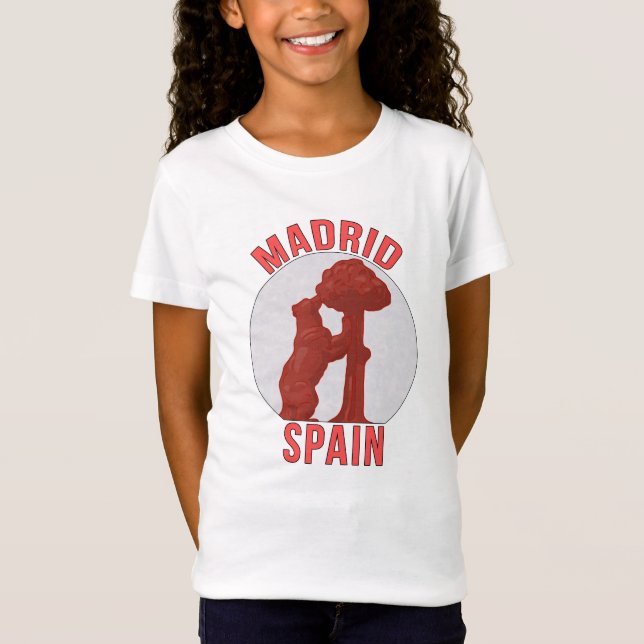 Madrid Spain T-Shirt (Front)
