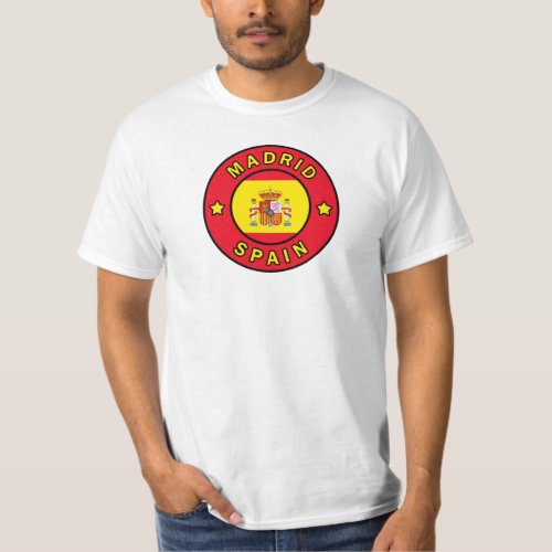 Madrid Spain T_Shirt