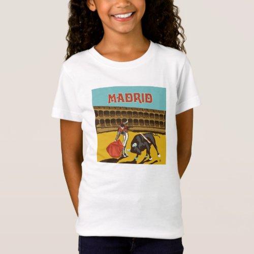 Madrid Spain T_Shirt