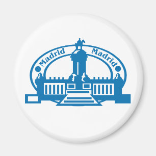 Madrid Stamp Magnet
