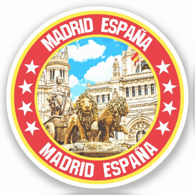 Madrid                                             sticker (Front)