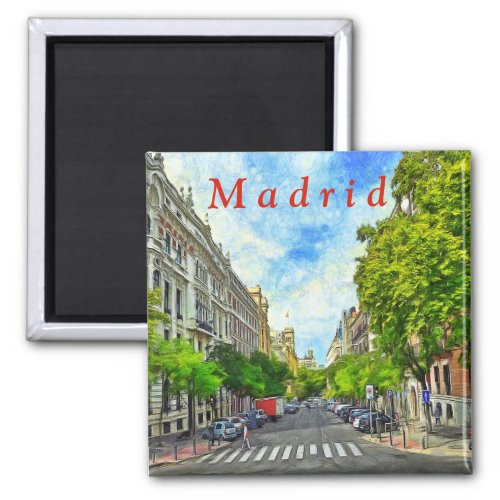 Madrid street magnet