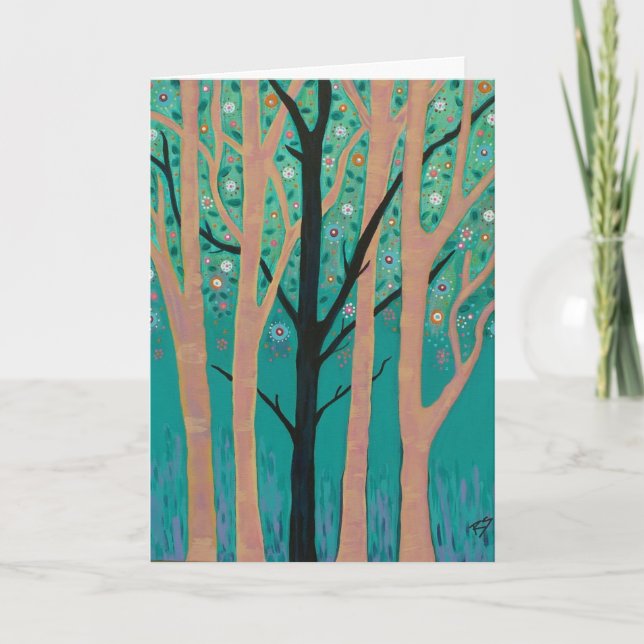 Madrona Tree Notecard (Front)