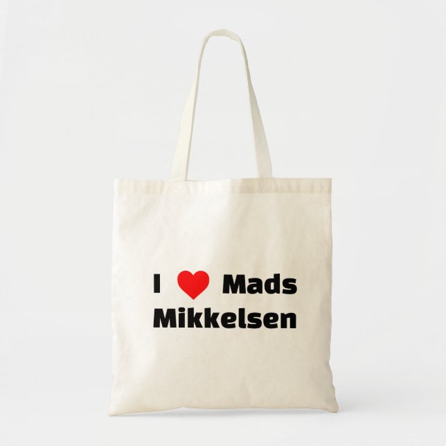 Mads Mikkelsen Tote Bag (Front)
