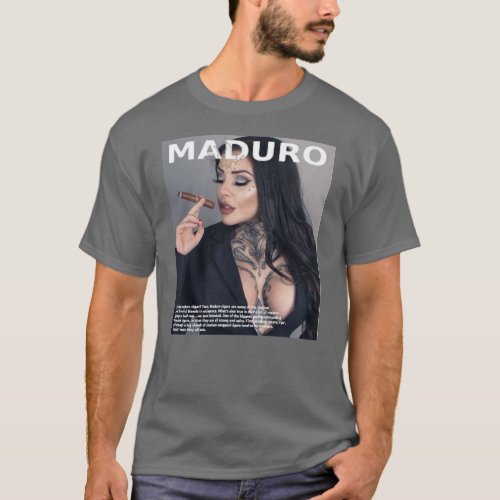 Maduro Cigar Tee Shirt for the Cigar Aficionado