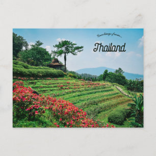 Mae Hong Son Thailand Postcard