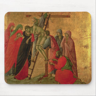 Maesta: Descent from the Cross, 1308-11 Mouse Pad