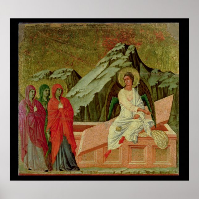 Maesta: The Three Maries at Christ's Tomb Poster (Front)