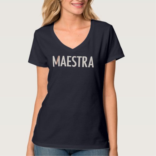 Maestra V_Neck T_Shirt