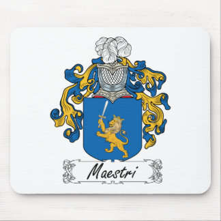 Maestri Family Crest Mouse Pad