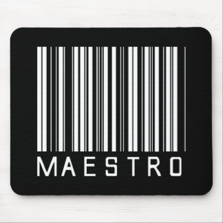 Maestro Bar Code Mouse Pad