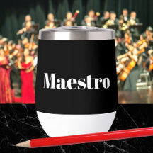 Maestro Conductor Musician Performer Music Themed