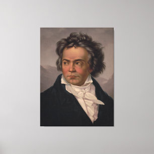 Maestro Ludwig Beethoven Symphony Music Composer  Canvas Print