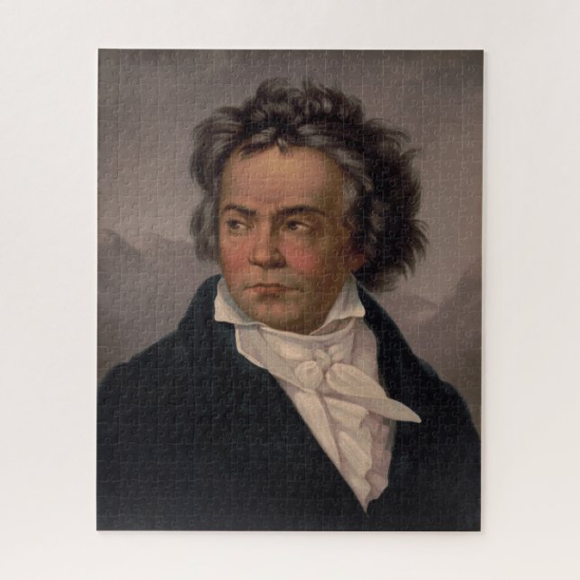 Maestro Ludwig Beethoven Symphony Music Composer  Jigsaw Puzzle (Vertical)