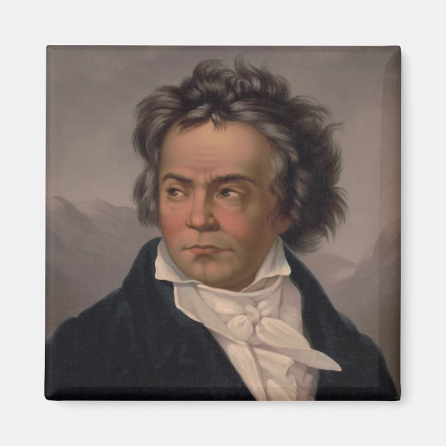 Maestro Ludwig Beethoven Symphony Music Composer  Magnet (Front)
