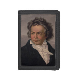 Maestro Ludwig Beethoven Symphony Music Composer  Tri-fold Wallet