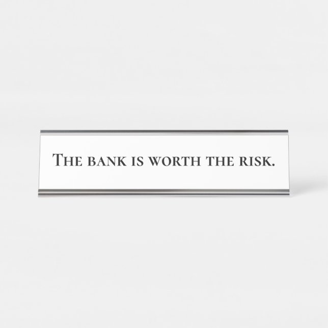 Maeve’s Note – Desk Nameplate (Front)