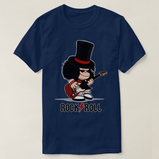 Mafalda Rockera T-Shirt (Design Front)
