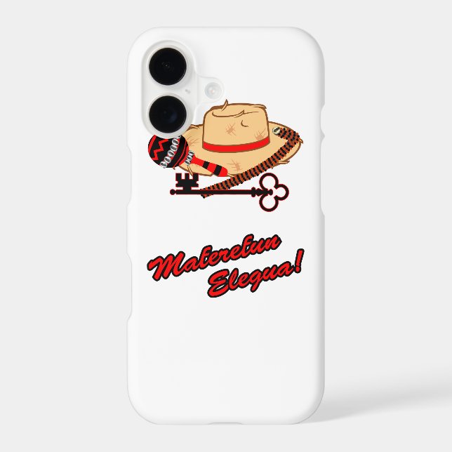 Maferefun Elegua iPhone Case (Back)