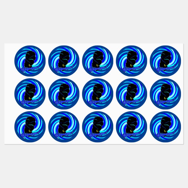 Maferefun Yemaya Labels (Sheet)