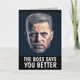 MAFIA FATHER'S DAY FUNNY GANGSTER CARD