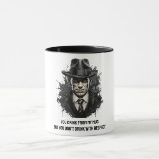 Mafia Man in Black hat Mug