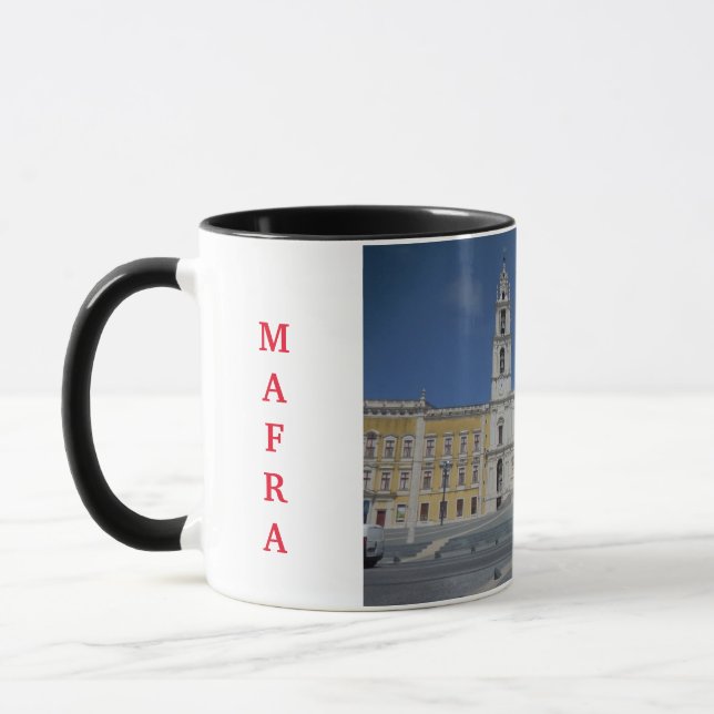 Mafra Portugal Scenic Mug (Left)