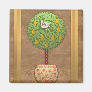 MAG009 Partridge in a Pear Tree Magnet