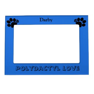 Mag. Frame - Polydactyl Paw Print