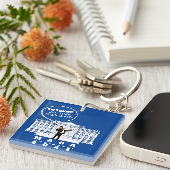 MAGA 2024 KEYCHAIN (Front Right)