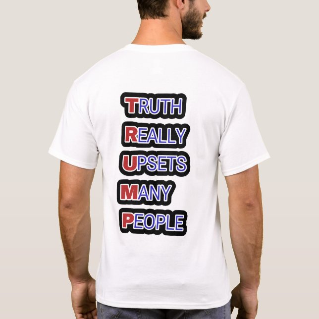 MAGA 24 Support Republican Donald Trump Vance Tee (Back)