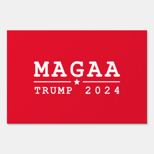 MAGA Again 2024 Sign (Front)